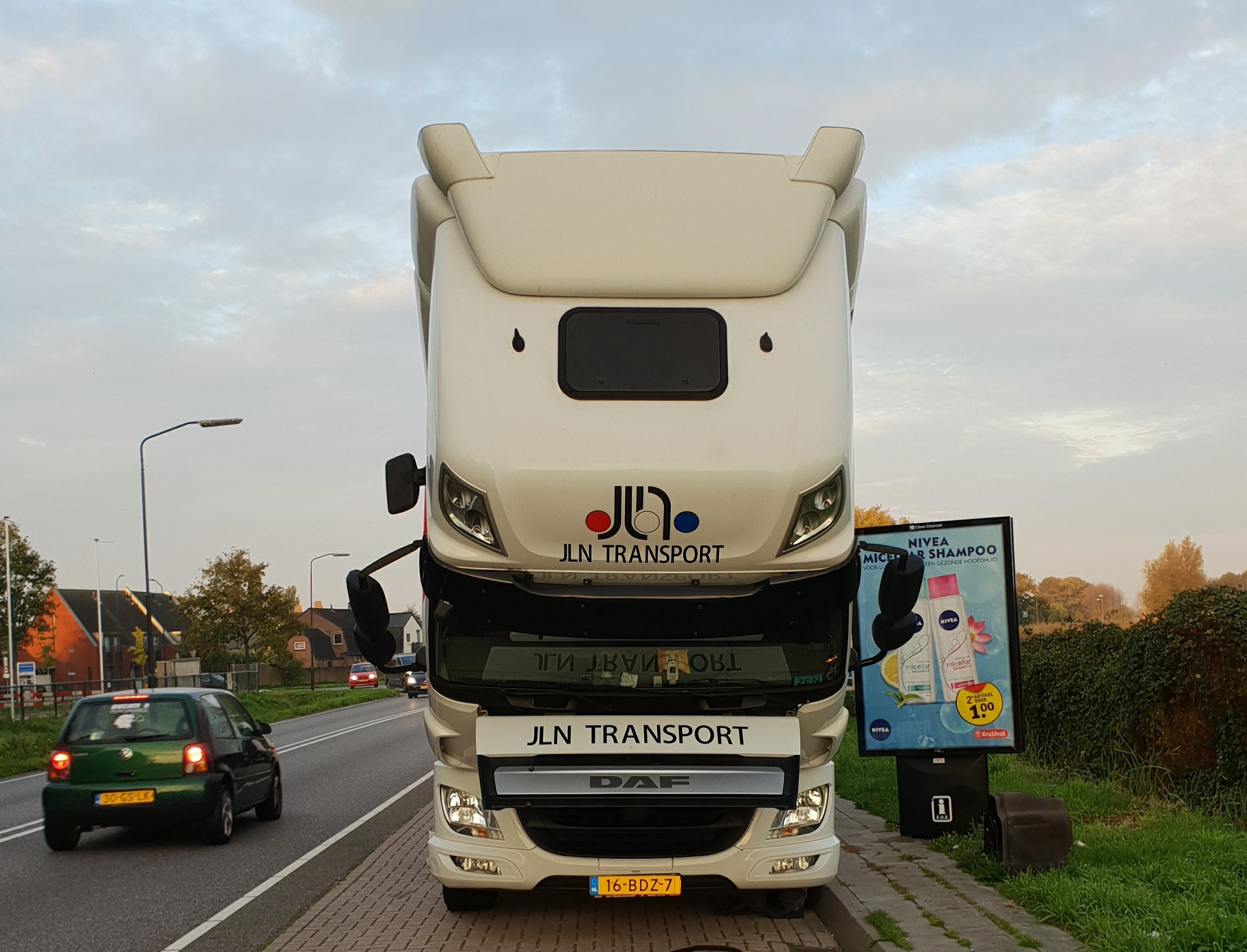 Foto van een eerder pechmomen